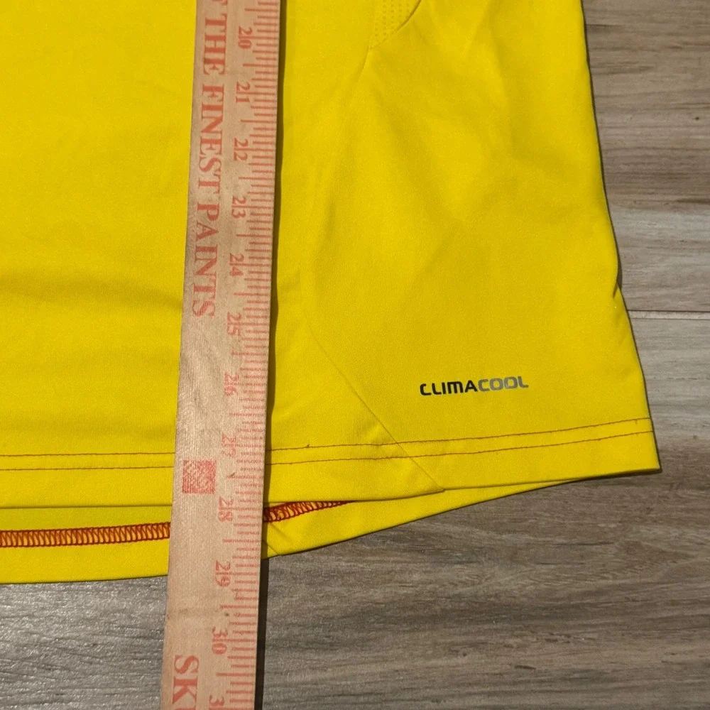Adidas Colombia National Team 2014 Home Soccer Jersey Yellow FCF Climacool L